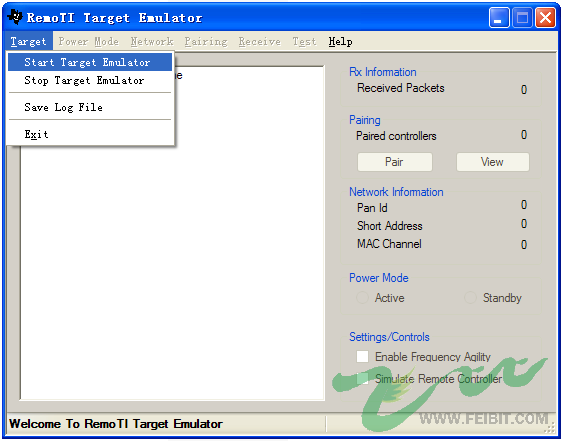 RemoTI Target Emulator.PNG